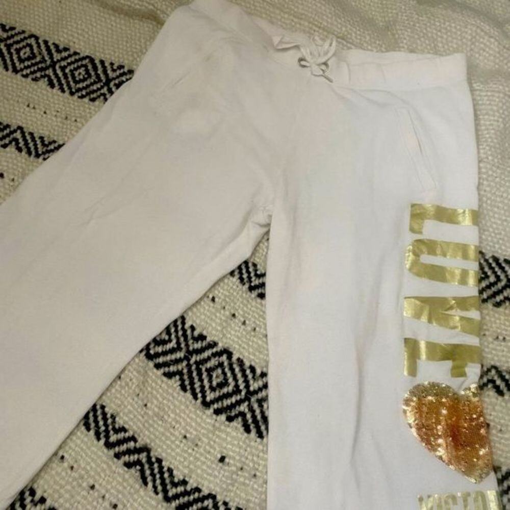 Victoria secret angel crop boyfriend pants size small